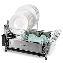 Load image into Gallery viewer, Large Dish Drying Rack -2 Tier Multifunctional Dish Rack for Kitchen Counter
