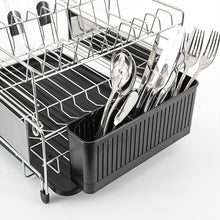 Load image into Gallery viewer, Large Dish Drying Rack -2 Tier Multifunctional Dish Rack for Kitchen Counter
