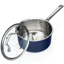 Load image into Gallery viewer, stainless steel cooking saucepan wholesale
