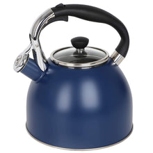 Load image into Gallery viewer, stainless steel tea kettle stovetop
