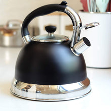 Load image into Gallery viewer, black tea kettle for stove top
